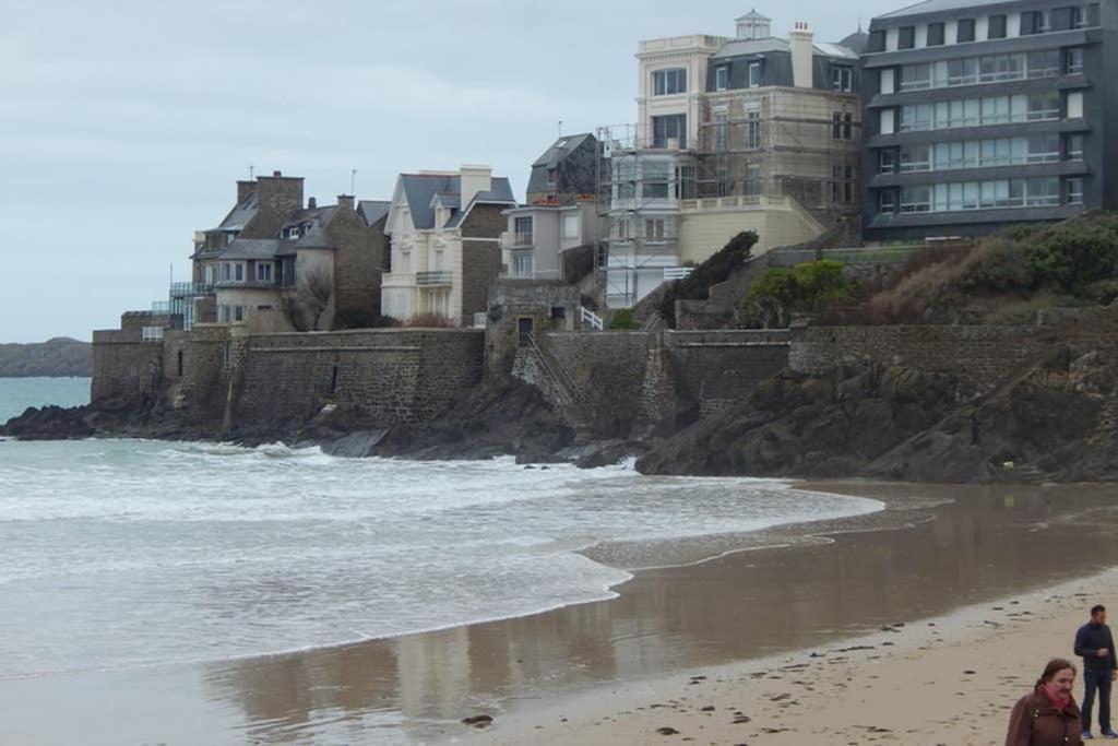 Route du RHUM Bel appartement neuf pres plage gare VILLAGE bassins Saint-Malo Extérieur photo